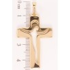 Кулон Xuping Позолота 18K Четвероконечный крест с вырезом Распятие фото №2
