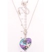 Кулон Xuping колір Родій з кр-ми Swarovski на ланцюжку Кристальне серце Paradise Shine дл.41-46см х 1мм фото №2 Кулон Xuping колір Родій з кр-ми Swarovski на ланцюжку Кристальне серце Paradise Shine дл.41-46см х 1мм фото №2