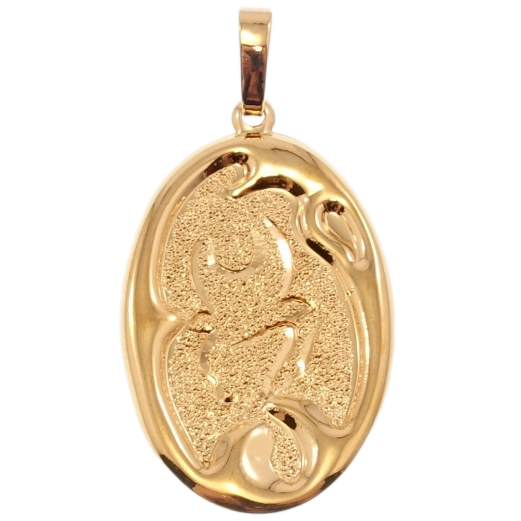 Кулон Xuping Позолота 18 К Овальний Кулон Знак Зодіаку Телець фото №14