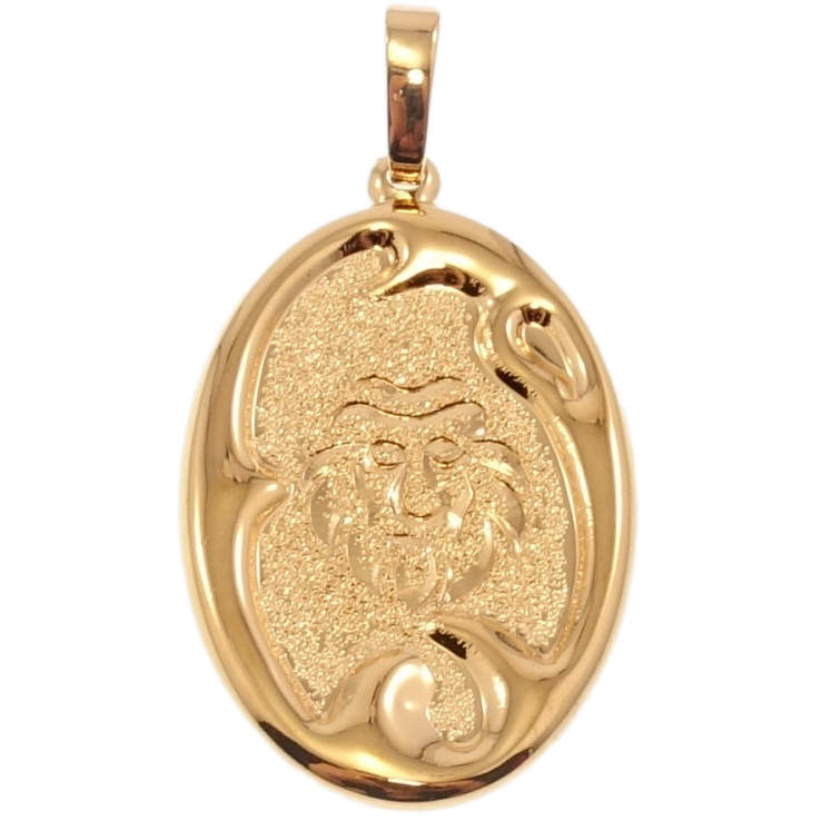 Кулон Xuping Позолота 18 К Овальний Кулон Знак Зодіаку Лев фото №20