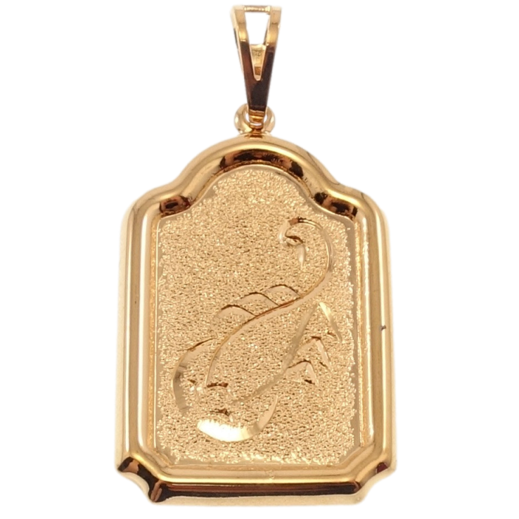 Кулон Xuping Позолота 18 К Знак Зодиака Скорпион Декор Шагрень фото №17 Кулон Xuping Позолота 18 К Знак Зодиака Скорпион Декор Шагрень фото №17