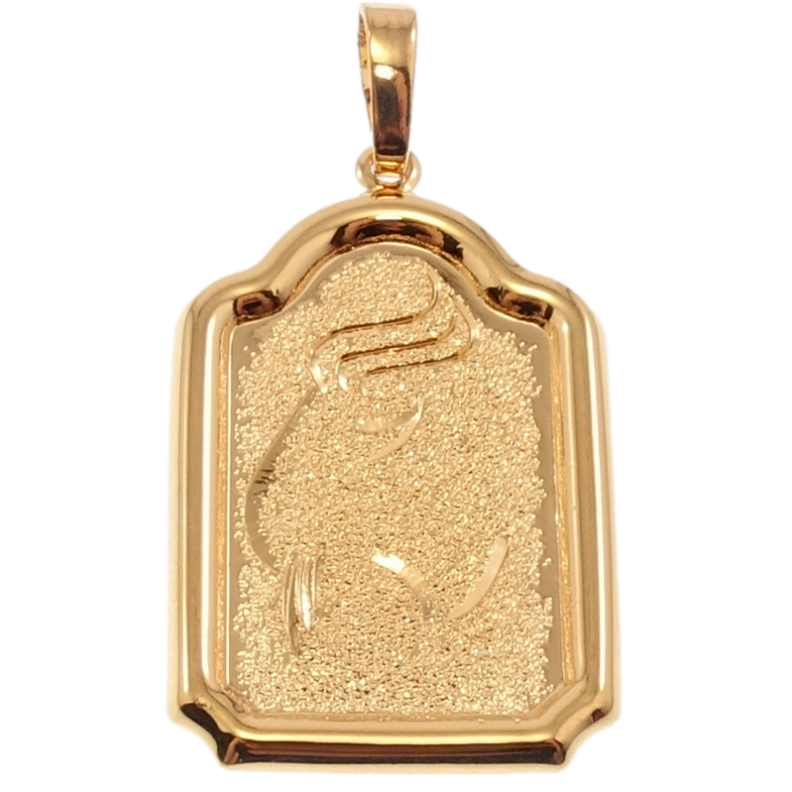 Кулон Xuping Позолота 18 К Знак Зодіаку Козеріг Декор Шагрень фото №1