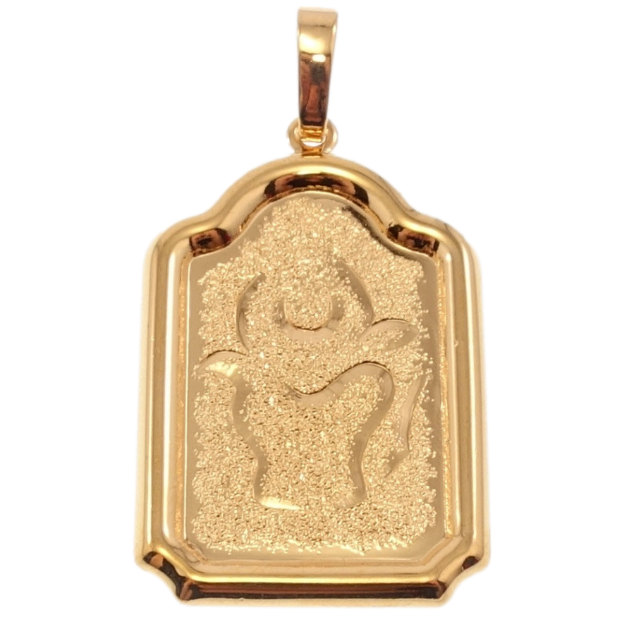 Кулон Xuping Позолота 18 К Знак Зодіаку Телець Декор Шагрень фото №1 Кулон Xuping Позолота 18 К Знак Зодіаку Телець Декор Шагрень фото №1