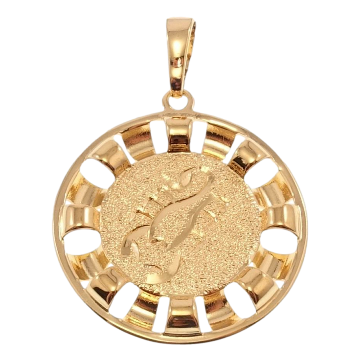 Кулон Xuping Позолота 18 К Знак Зодіаку Скорпіон Декор Шагрень фото №8