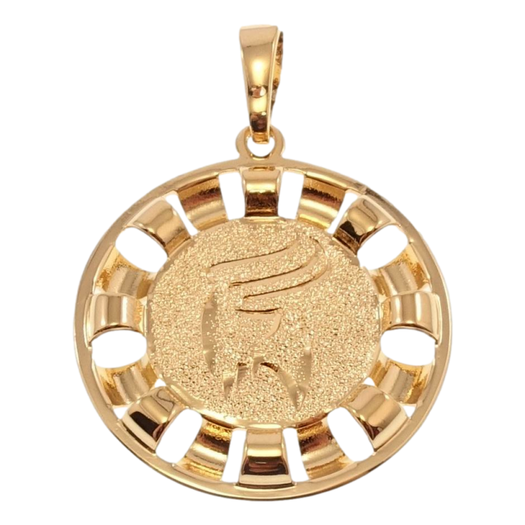 Кулон Xuping Позолота 18 К Знак Зодіаку Козеріг Декор Шагрень фото №3