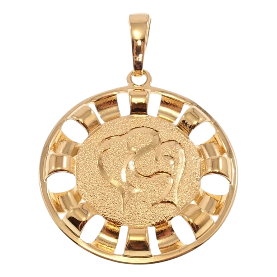 Кулон Xuping Позолота 18 К Знак Зодіаку Риби Декор Шагрень фото №1 Кулон Xuping Позолота 18 К Знак Зодіаку Риби Декор Шагрень фото №1