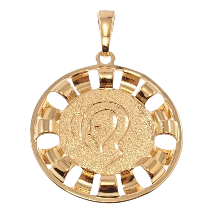 Кулон Xuping Позолота 18 К Знак Зодіаку Діва Декор Шагрень фото №6