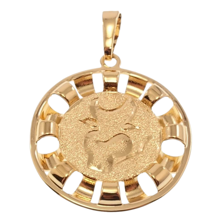 Кулон Xuping Позолота 18 К Знак Зодіаку Телець Декор Шагрень фото №23 Кулон Xuping Позолота 18 К Знак Зодіаку Телець Декор Шагрень фото №23