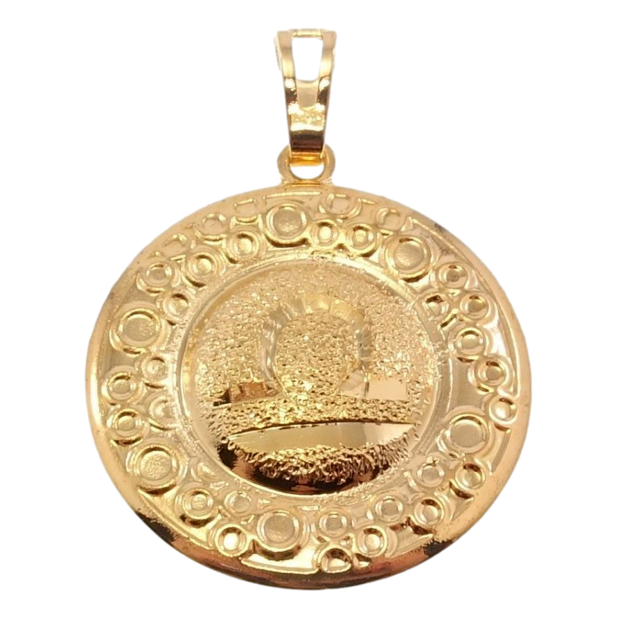 Кулон Xuping Позолота 18 К Знак Зодіаку Терези Чеканка Круги фото №1 Кулон Xuping Позолота 18 К Знак Зодіаку Терези Чеканка Круги фото №1