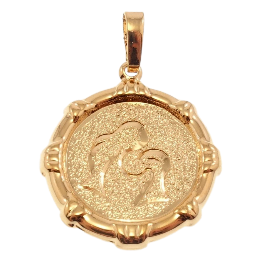 Кулон Xuping Позолота 18 К Знак Зодіаку Риби декор шагрень фото №1 Кулон Xuping Позолота 18 К Знак Зодіаку Риби декор шагрень фото №1