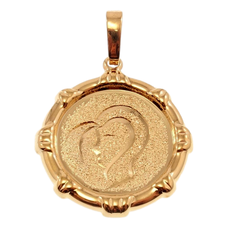 Кулон Xuping Позолота 18 К Знак Зодіаку Діва декор шагрень фото №7