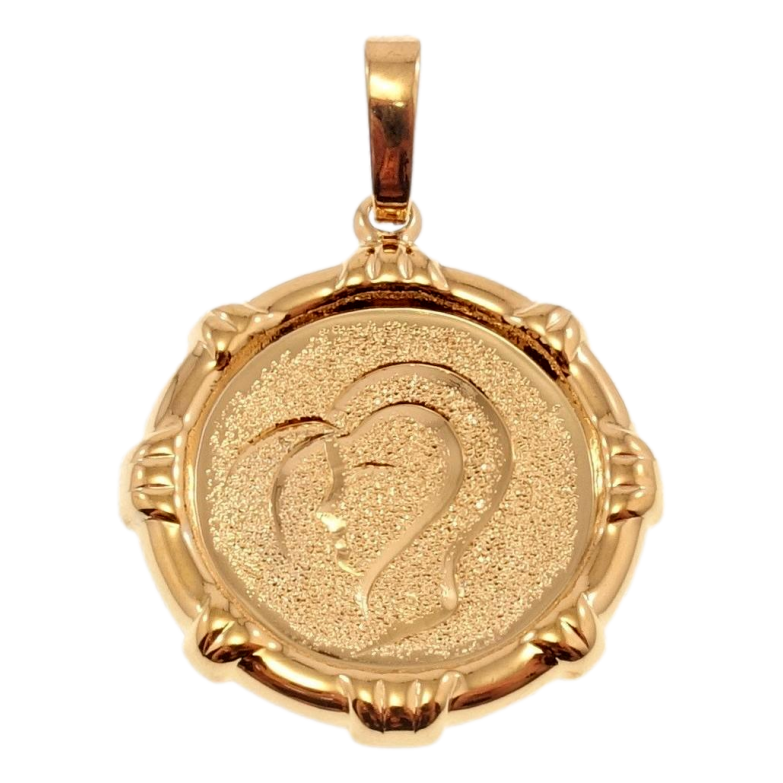 Кулон Xuping Позолота 18 К Знак Зодіаку Діва декор шагрень фото №1 Кулон Xuping Позолота 18 К Знак Зодіаку Діва декор шагрень фото №1