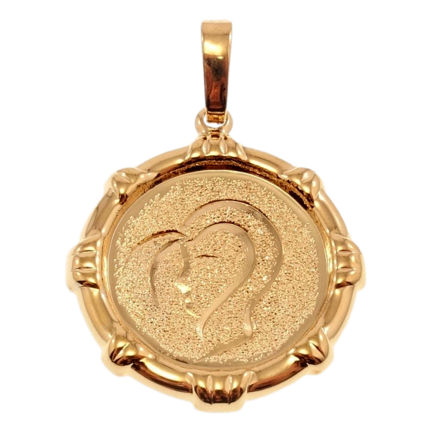 Кулон Xuping Позолота 18 К Знак Зодіаку Діва декор шагрень фото №1 Кулон Xuping Позолота 18 К Знак Зодіаку Діва декор шагрень фото №1