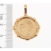 Кулон Xuping Позолота 18 К Знак Зодіаку Діва декор шагрень фото №2 Кулон Xuping Позолота 18 К Знак Зодіаку Діва декор шагрень фото №2