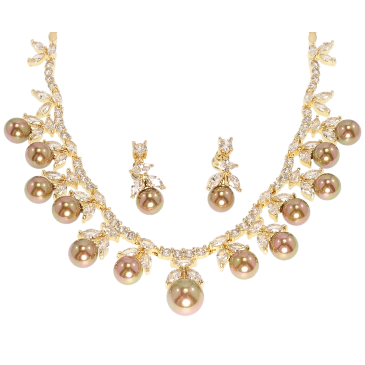 Набір Xuping Позолота 18K Сережки Кольє Каприз довжина кольє 41см х 3мм фото №25 Набір Xuping Позолота 18K Сережки Кольє Каприз довжина кольє 41см х 3мм фото №25