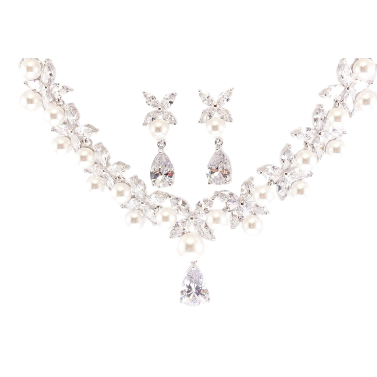 Набор Xuping Родий Серьги Колье Миловидность размер 42,5см х 3-15мм фото №23 Набор Xuping Родий Серьги Колье Миловидность размер 42,5см х 3-15мм фото №23