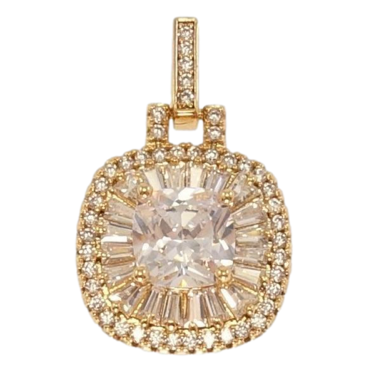 Кулон Xuping Позолота 18K Чарівний блиск кристалів фото №23