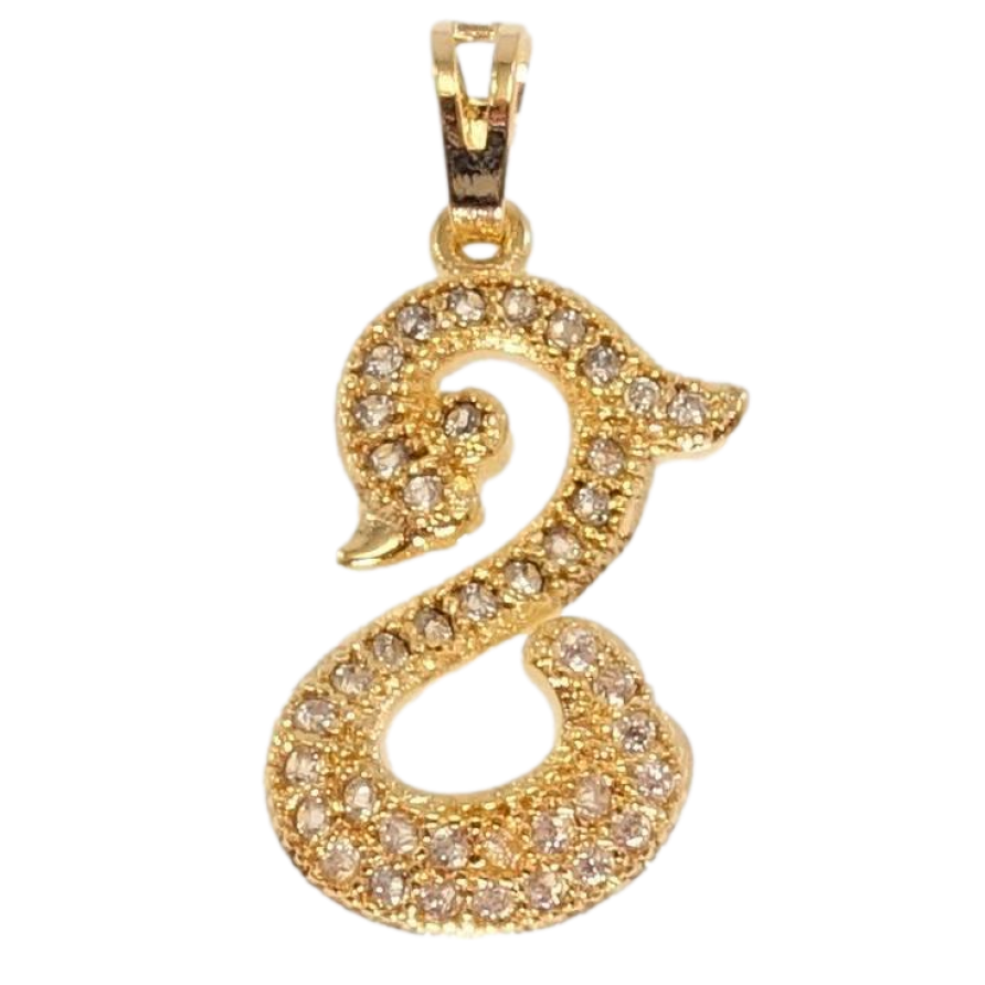 Кулон Xuping Позолота 18K Лебідь фото №1 Кулон Xuping Позолота 18K Лебідь фото №1