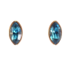 Сережки Xuping колір 18K з кристалами Swarovski пусети "Кристал Blue Zircon в ограновуванні Маркіз" фото №2 Сережки Xuping колір 18K з кристалами Swarovski пусети "Кристал Blue Zircon в ограновуванні Маркіз" фото №2