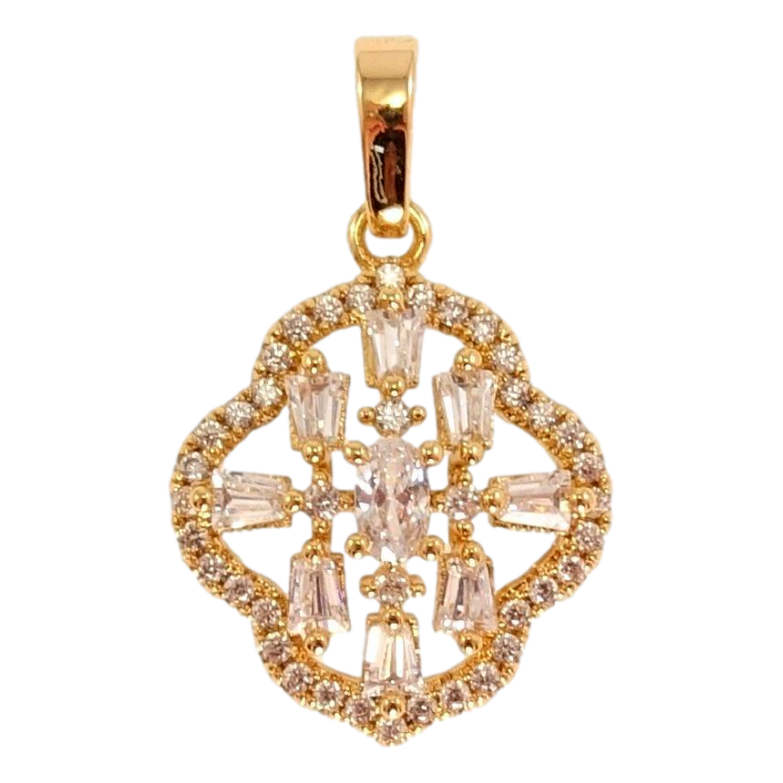 Кулон Xuping Позолота 18K Фигурная кристальная подвеска фото №1