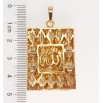 Кулон Xuping Позолота 18K Мусульманська підвіска з різьбленим написом Аллах фото №2