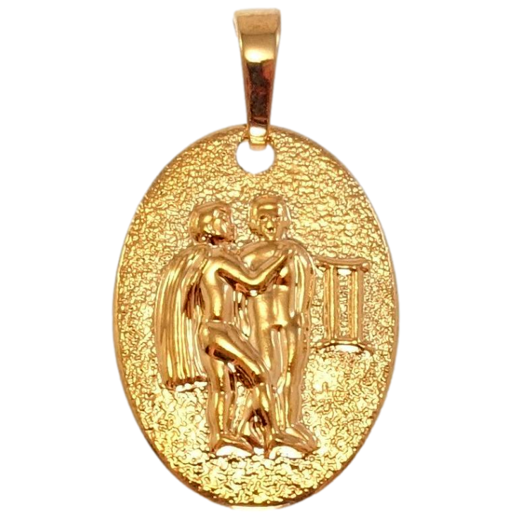 Кулон Xuping Позолота РВ Знак Зодіаку Близнюки фото №25