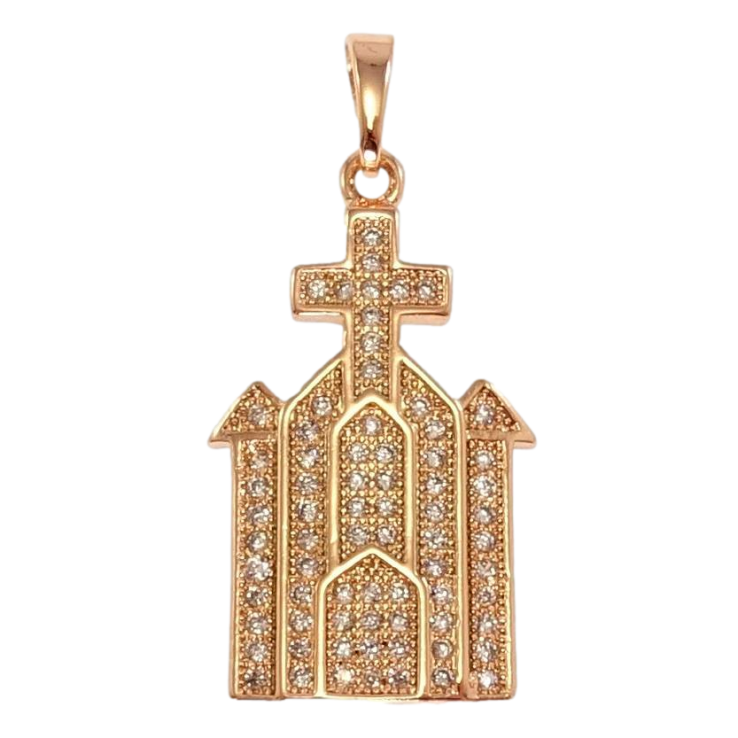 Кулон Xuping Позолота РВ Католицька Xupingам інкрустація цирконій фото №24 Кулон Xuping Позолота РВ Католицька Xupingам інкрустація цирконій фото №24