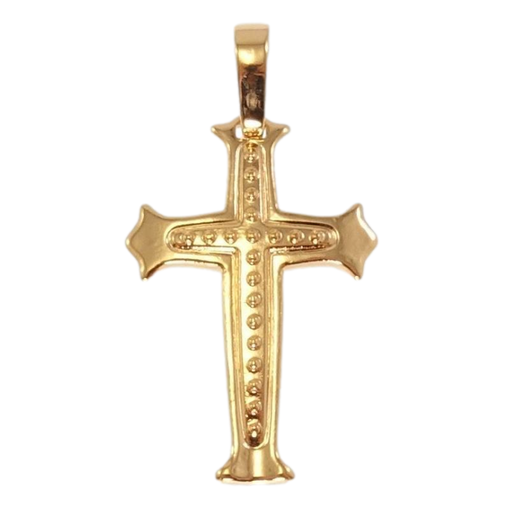 Кулон Xuping Позолота 18K Декоративний Хрест фото №4