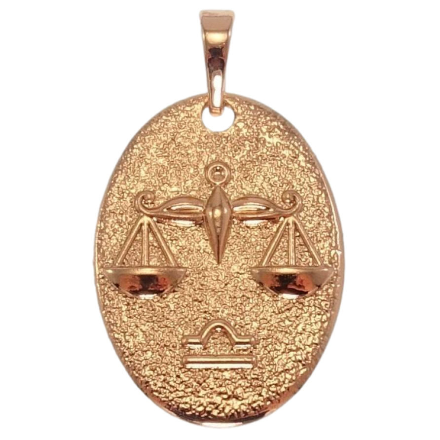 Кулон Xuping Позолота РВ Знак Зодіаку Терези фото №1