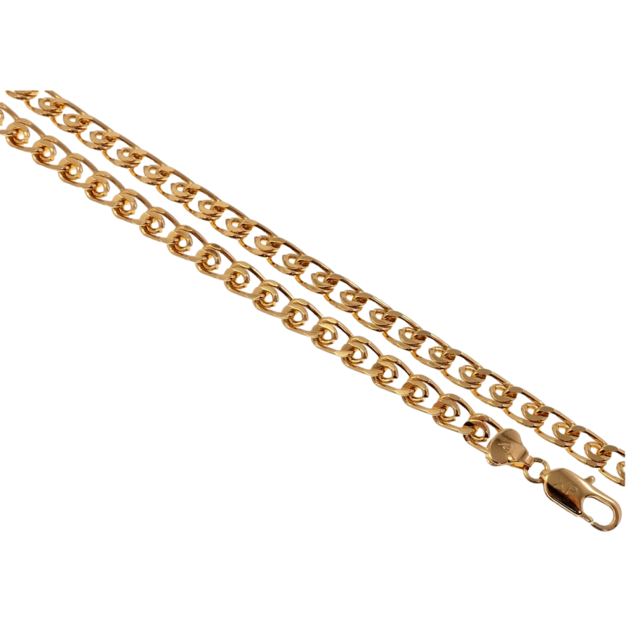 Ланцюжок Xuping Позолота 18K Плетіння Лав довжина 50см х 7мм фото №1 Ланцюжок Xuping Позолота 18K Плетіння Лав довжина 50см х 7мм фото №1