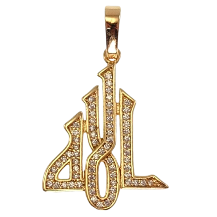 Кулон Xuping Позолота 18K Мусульманська підвіска з цирконієм фото №1