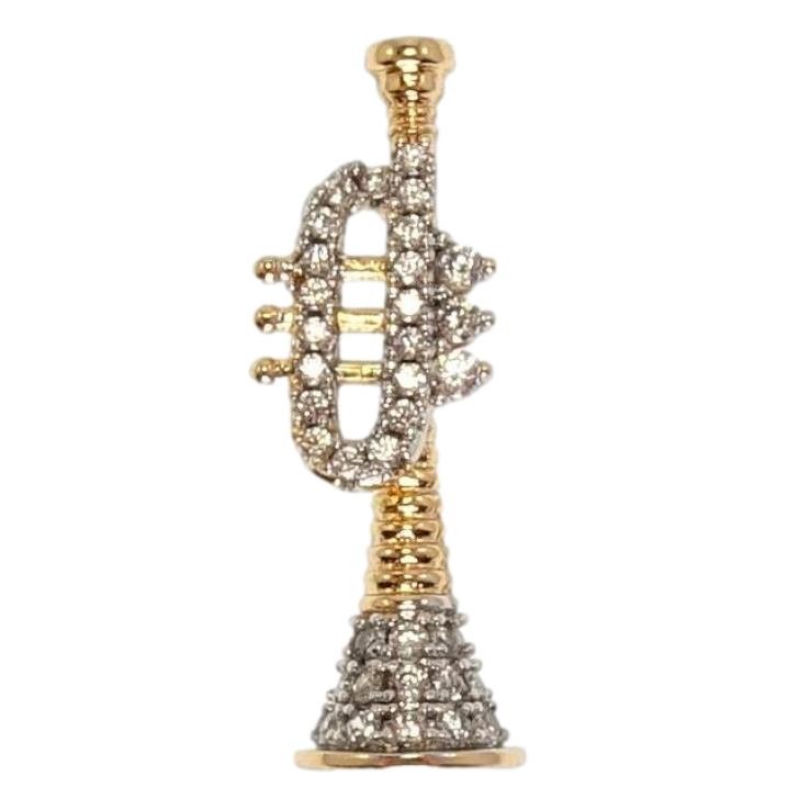 Кулон Xuping Позолота + Родій Труба фото №25 Кулон Xuping Позолота + Родій Труба фото №25