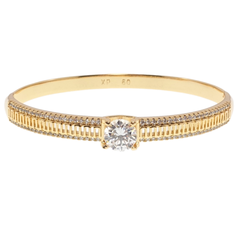 Браслет Xuping Позолота 18K Витонченість ø 6см фото №1