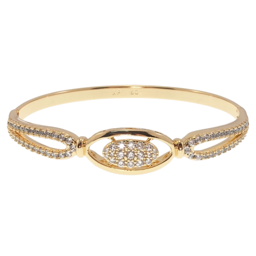 Браслет Xuping Позолота 18K Женственность ø 6см фото №1