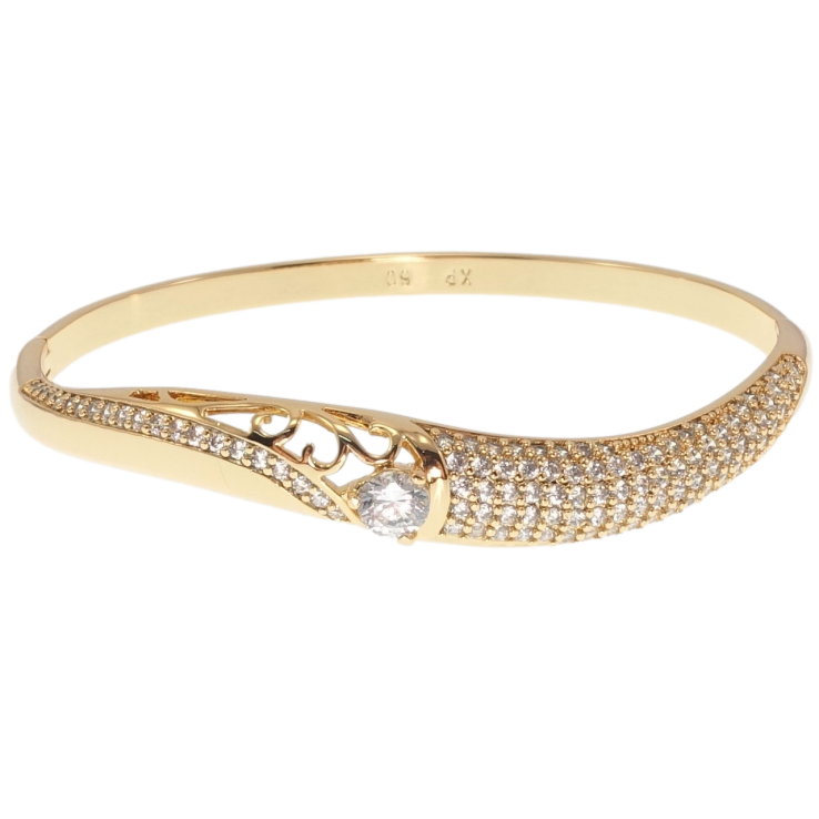 Браслет Xuping Позолота 18K Грация ø 6см фото №7