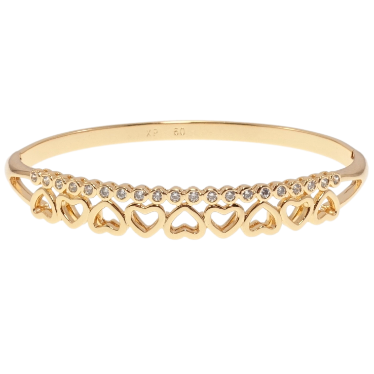 Браслет Xuping Позолота 18K Романтизм ø 6см фото №5