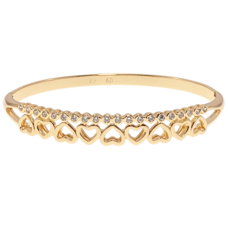 Браслет Xuping Позолота 18K Романтизм ø 6см фото №1