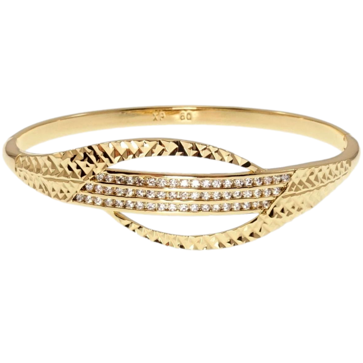 Браслет Xuping Позолота 18K Єднання ø 6см фото №17