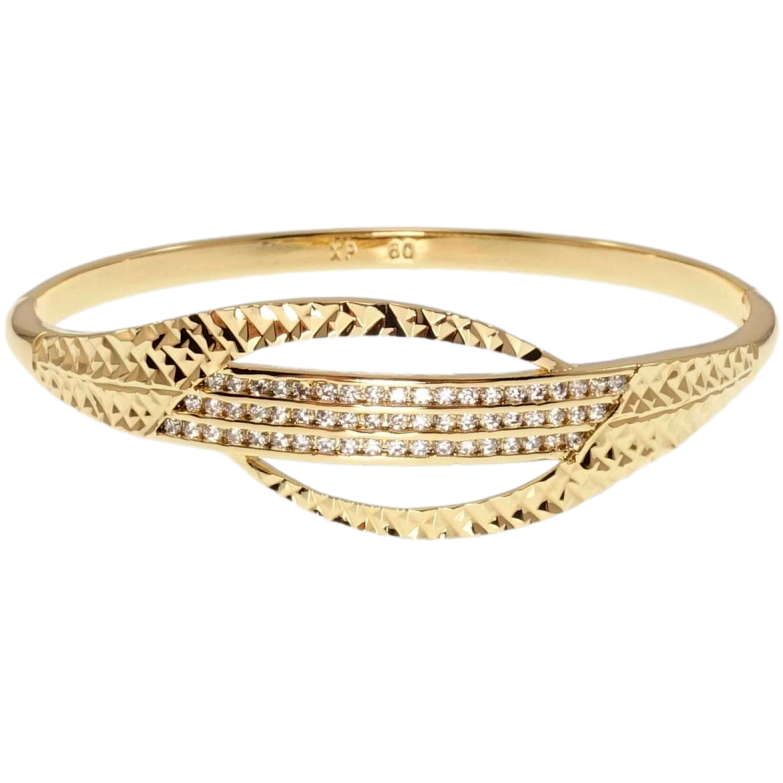 Браслет Xuping Позолота 18K Єднання ø 6см фото №1