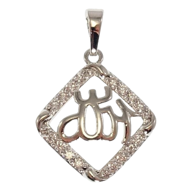 Кулон Xuping Родий Мусульманская подвеска с надписью Аллах фото №18