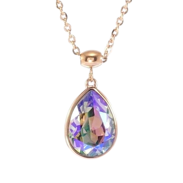 Кулон Xuping колір РВ з кр-ми Swarovski на ланцюжку Кристальна крапля Peridot Shimmer довжина 40-45см х 2мм фото №14 Кулон Xuping колір РВ з кр-ми Swarovski на ланцюжку Кристальна крапля Peridot Shimmer довжина 40-45см х 2мм фото №14