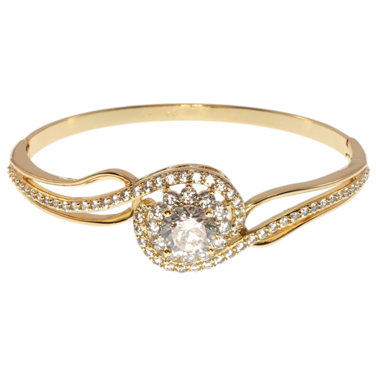 Браслет Xuping Позолота 18K Грация Венеры ø 6см фото №6