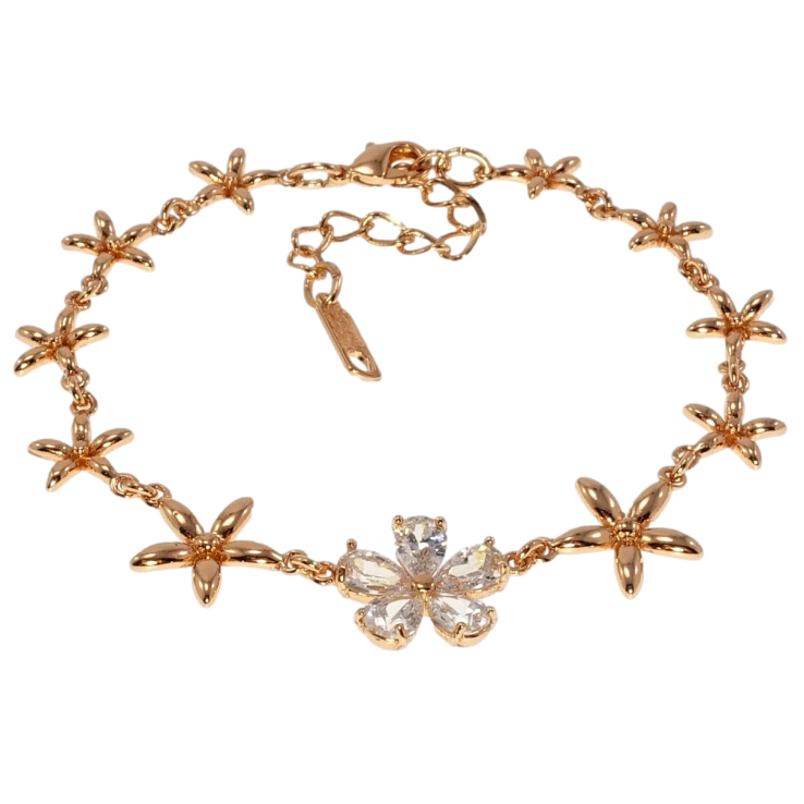 Браслет Xuping Позолота РВ Квіткова галявина довжина з доп.ланцюжком 16-20см х 8-12мм фото №8 Браслет Xuping Позолота РВ Квіткова галявина довжина з доп.ланцюжком 16-20см х 8-12мм фото №8