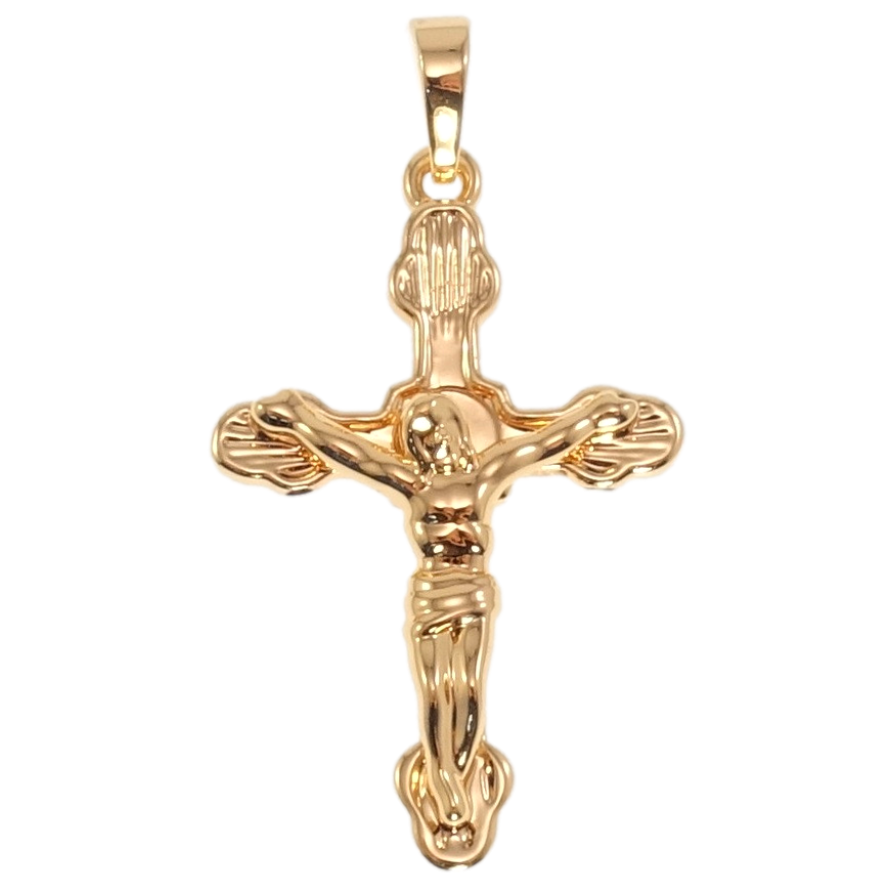 Кулон Xuping M&L Колір 18K Декоративний Хрест із Розп'яттям фото №1