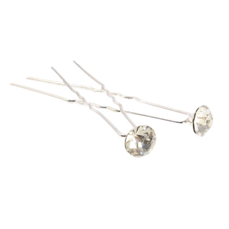 Шпилька для волосся Кристал на шпильці ø 8мм (ціна за одну штуку) фото №12 Шпилька для волосся Кристал на шпильці ø 8мм (ціна за одну штуку) фото №12