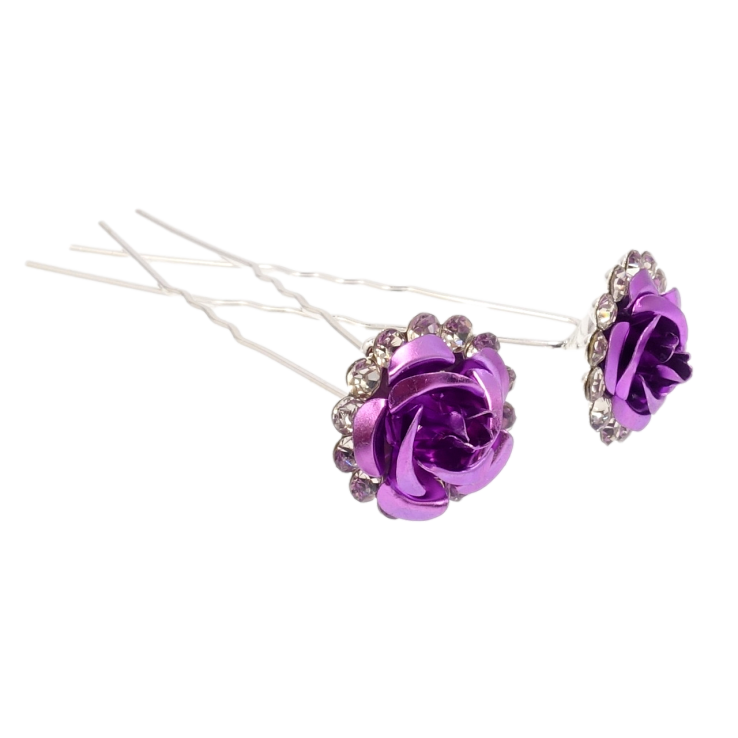 Шпилька для волосся Бузова троянда в обрамленні страз ø 18мм (ціна за одну штуку) фото №14 Шпилька для волосся Бузова троянда в обрамленні страз ø 18мм (ціна за одну штуку) фото №14