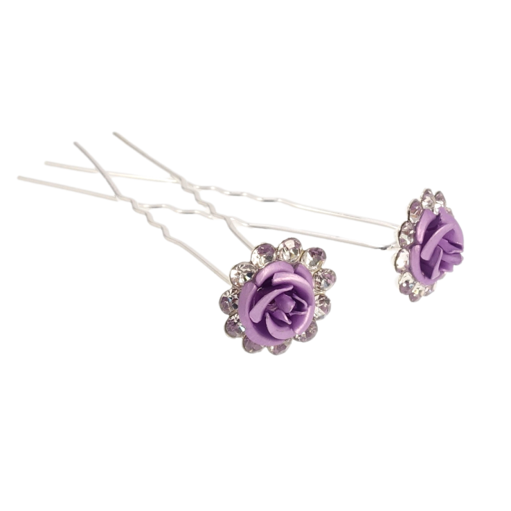 Шпилька для волосся Бузова троянда в обрамленні страз ø 14мм (ціна за одну штуку) фото №14 Шпилька для волосся Бузова троянда в обрамленні страз ø 14мм (ціна за одну штуку) фото №14