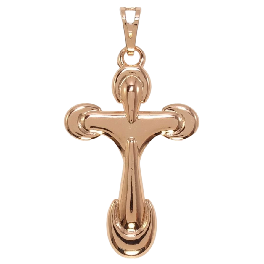 Кулон Xuping Позолота РО Декоративный Крест фото №1