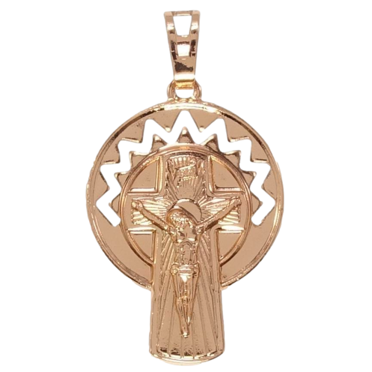 Кулон Xuping Позолота РВ Декоративний Хрест із цирконієм фото №21