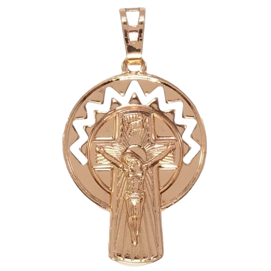 Кулон Xuping Позолота РО Декоративный Крест с цирконием фото №1 Кулон Xuping Позолота РО Декоративный Крест с цирконием фото №1